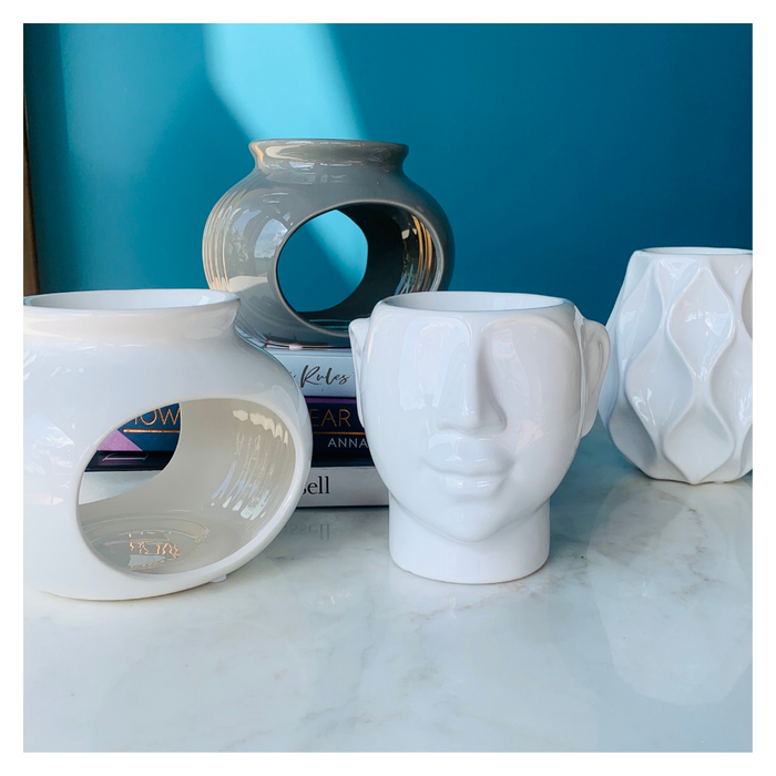 CONTEMPORARY PORCELAIN WAX MELTERS