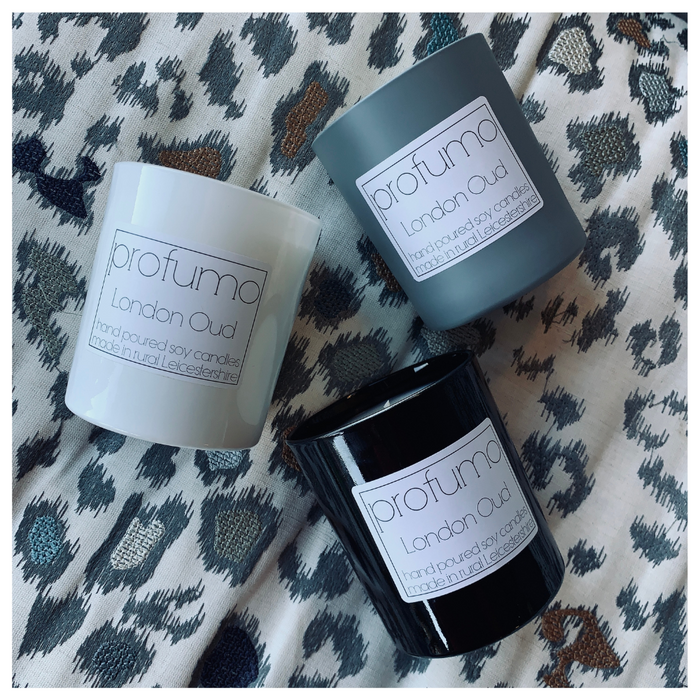 LONDON OUD SCENTED SOY WAX CANDLE