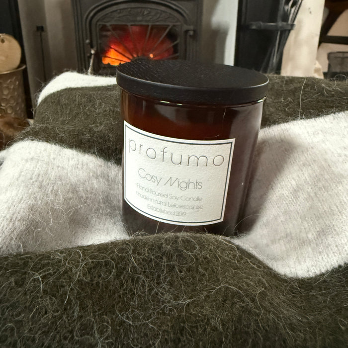 COSY NIGHTS SCENTED SOY WAX CANDLE