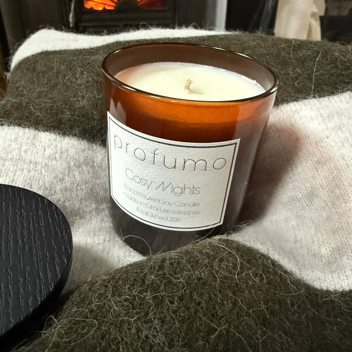 COSY NIGHTS SCENTED SOY WAX CANDLE