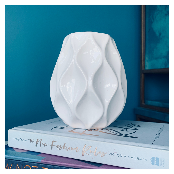 NEW - THE 'DECO' PORCELAIN WAX MELTER